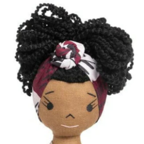 HarperIman 14'' Plush Handmade Linen Doll Imani  BNIB - Picture 2 of 5